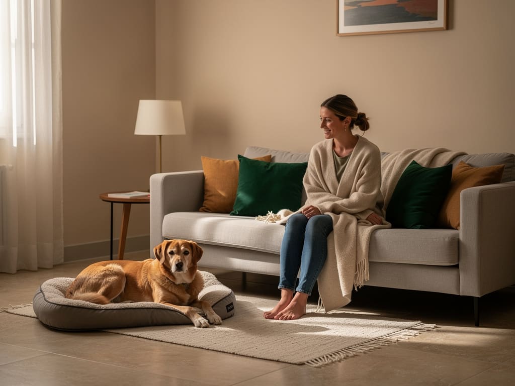 Pernottamento con un cane in una casa ordinata